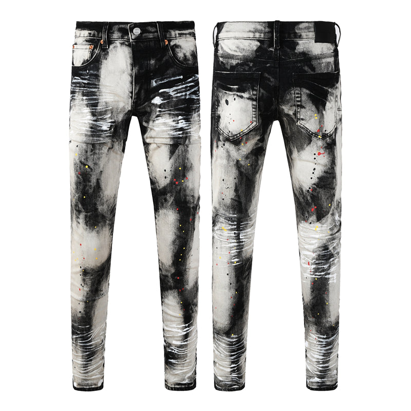 PURPLE  Fashion Jeans 9111